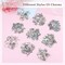 200 Pieces Wholesale Bulk Lots Jewelry Making Charms Mixed Smooth Tibetan Silver Metal Charms Pendants DIY for Necklace Bracelet Jewelry Making and Crafting